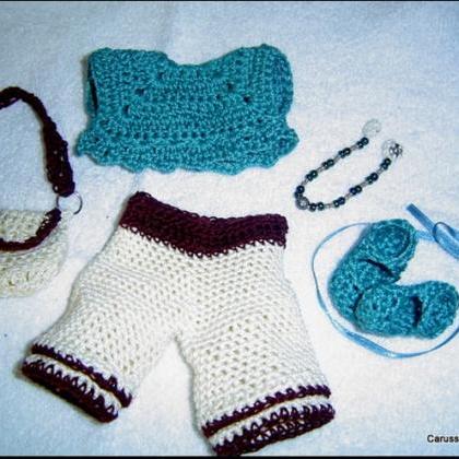 Shorts Set Pattern in PDF Crochet L..