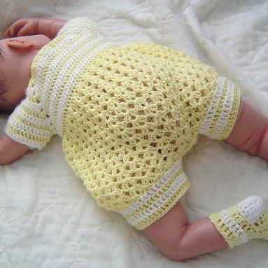 Baby Boy Crochet Pattern Bubble Rom..
